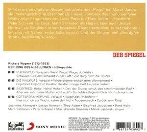 Produktbild: SPIEGEL:Die besten guten-H&ouml;hepunkte Ring d.Nibelu