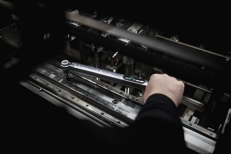 Produktbild: Stahlwille 730/12 50184012 Drehmomentschl&uuml;ssel f&uuml;r Einsteckwerkzeuge 25 - 130 Nm