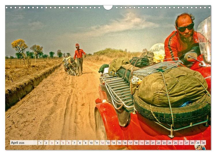 Produktbild: Ein Abenteuer per Motorrad - DIE TRANSAMAZONICA (Wandkalender 2026 DIN A3 quer), CALVENDO Monatskalender