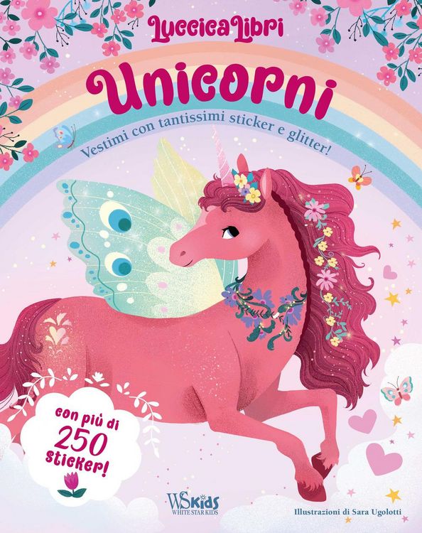 Produktbild: Unicorni. Vestimi con tantissimi sticker e glitter! Luccicalibri