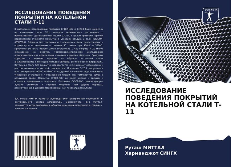Produktbild: ISSLEDOVANIE POVEDENIYa POKRYTIJ NA KOTEL'NOJ STALI T-11