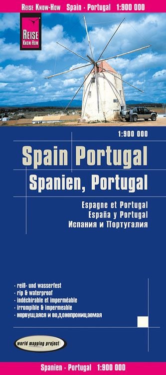 Bild vom Artikel Reise Know-How Landkarte Spanien, Portugal 1:900.000 vom Autor Reise Know-How Verlag Peter Rump