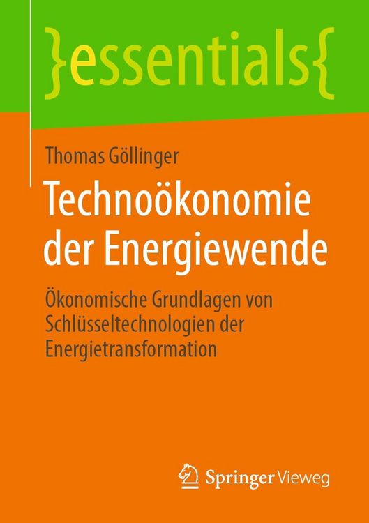 Produktbild: Techno&ouml;konomie der Energiewende