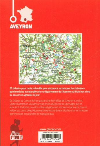 Produktbild: Les sentiers d'Emilie en Aveyron : 25 promenades pour tous