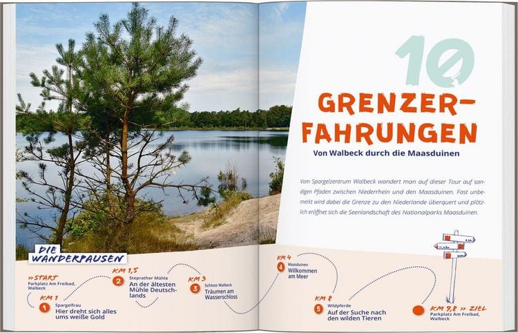 Produktbild: DUMONT Wanderzeit am Niederrhein