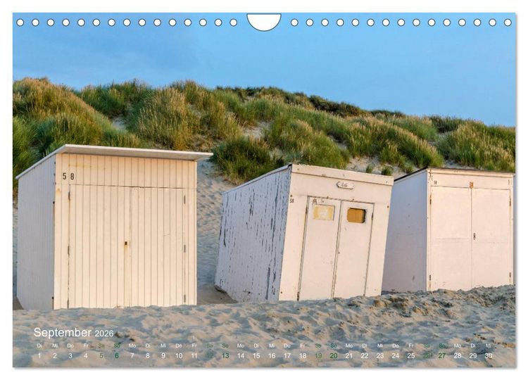 Produktbild: Flandern - Stadt und Strand (Wandkalender 2026 DIN A4 quer), CALVENDO Monatskalender
