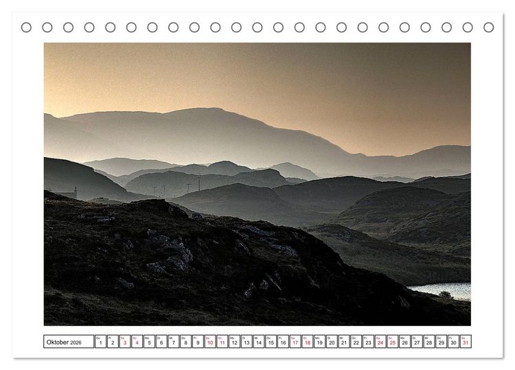 Produktbild: Die &Auml;u&szlig;eren Hebriden (Tischkalender 2026 DIN A5 quer), CALVENDO Monatskalender