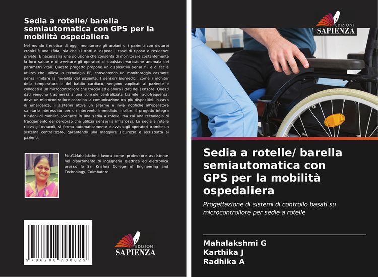 Produktbild: Sedia a rotelle/ barella semiautomatica con GPS per la mobilit&agrave; ospedaliera