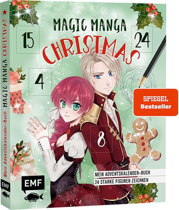 Produktbild: Mein Manga-Adventskalender-Buch: Magic Manga Christmas