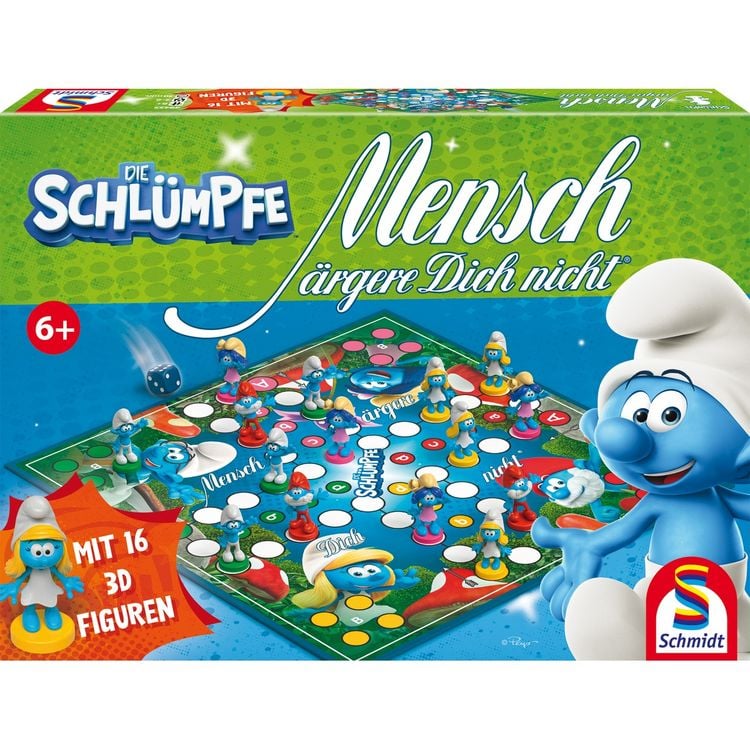 Bild vom Artikel Schmidt Spiele 49455 - Mensch ärgere Dich nicht®, Die Schlümpfe vom Autor 