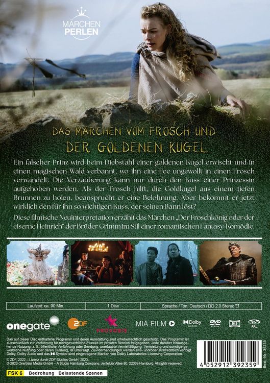 Produktbild: M&auml;rchenperlen - Das M&auml;rchen vom Frosch und der goldenen Kugel