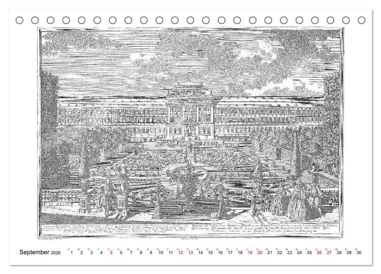 Produktbild: W&uuml;rzburg in alten Bildern (Tischkalender 2026 DIN A5 quer), CALVENDO Monatskalender