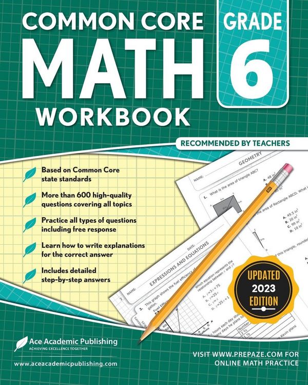 Produktbild: Common Core Math Workbook