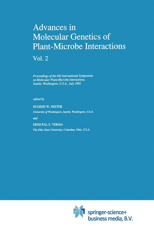 Produktbild: Advances in Molecular Genetics of Plant-Microbe Interactions, Vol. 2