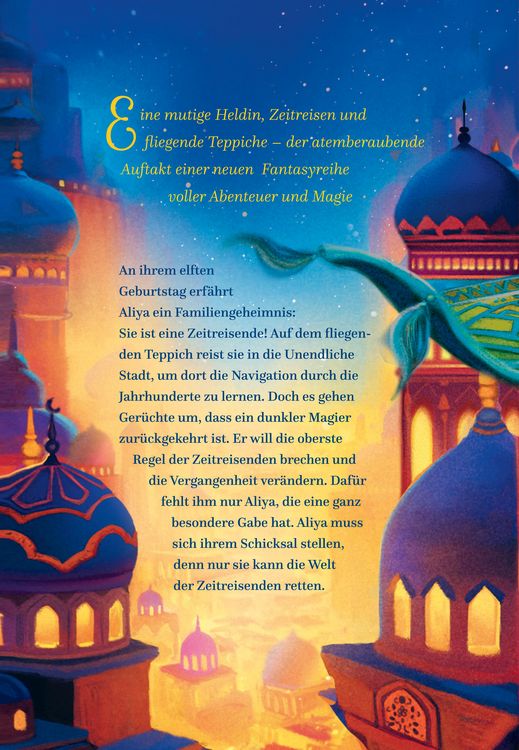 Produktbild: Aliya und die Unendliche Stadt (Die Schule der Zeitreisenden 1)