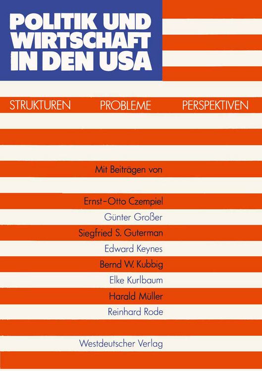 Produktbild: Politik und Wirtschaft in den USA