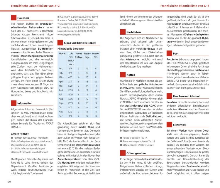Produktbild: Franz&ouml;sische Atlantikk&uuml;ste