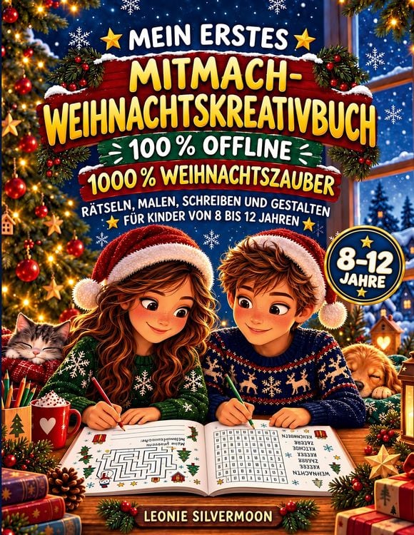 Produktbild: Mein erstes Mitmach-Weihnachtskreativbuch -100% Offline 1000% Weihnachtszauber