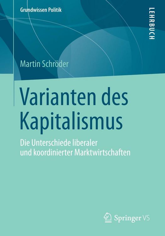 Produktbild: Varianten des Kapitalismus