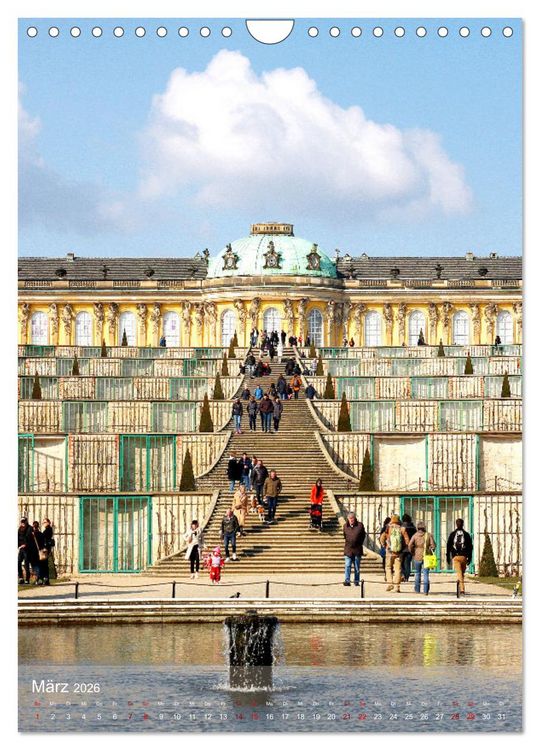 Produktbild: Potsdams Highlights (Wandkalender 2026 DIN A4 hoch), CALVENDO Monatskalender