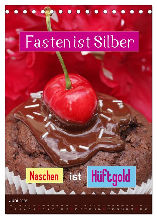 Produktbild: Nimm das Leben leicht, auch wenn's manchmal schwerf&auml;llt (Tischkalender 2026 DIN A5 hoch), CALVENDO Monatskalender