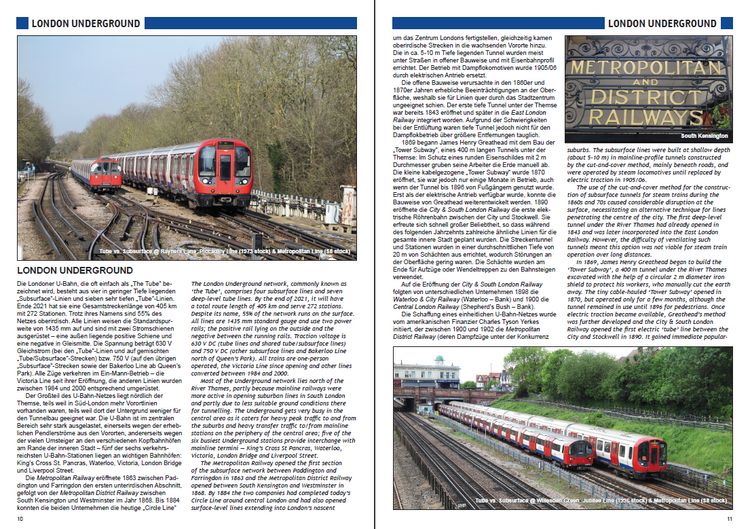 Produktbild: U-Bahn, S-Bahn & Tram in London