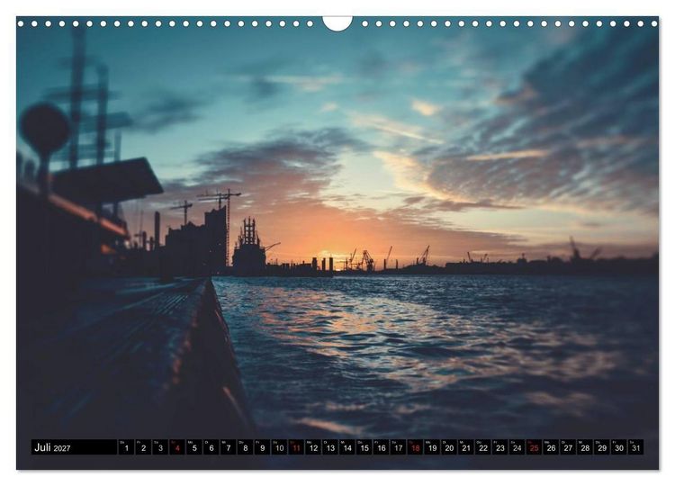 Produktbild: Hamburg - die sch&ouml;nste Stadt der Welt (Wandkalender 2027 DIN A3 quer), CALVENDO Monatskalender