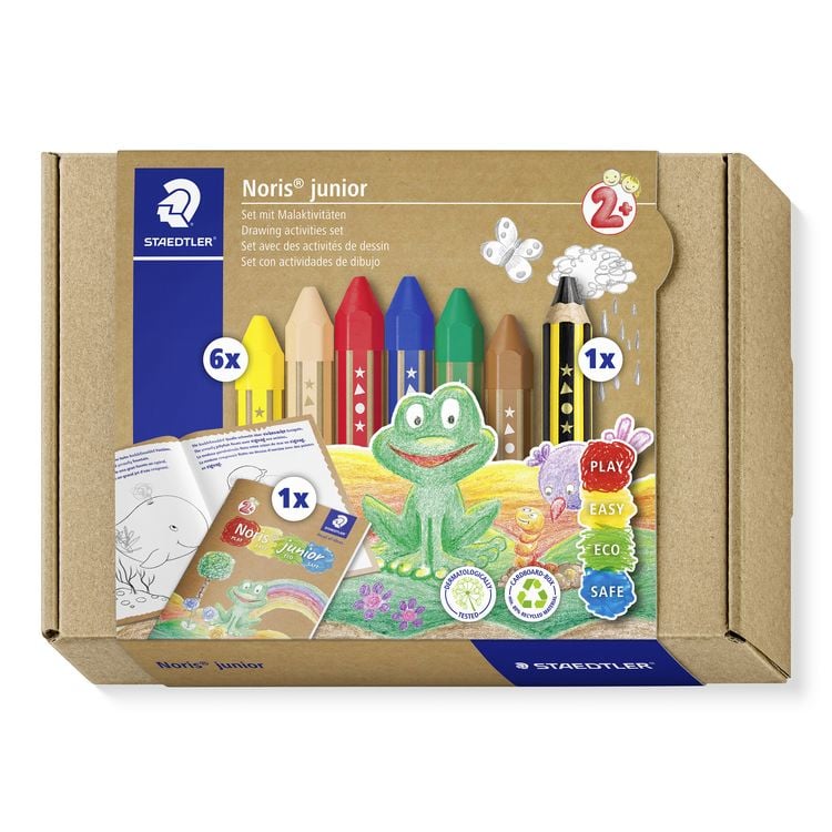 Produktbild: STAEDTLER Noris junior Schreib- und Zeichbedarf Noris junior 61 C1, Gemischtes Set Malaktivit&auml;ten f&uuml;r Kleinkinder