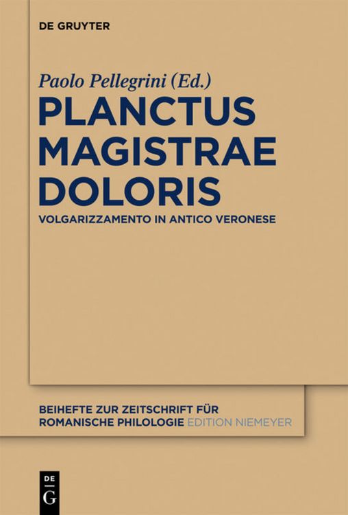 Produktbild: Planctus Magistrae Doloris