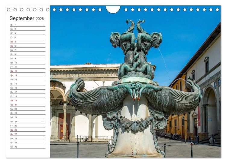 Produktbild: Florenz - Impressionen (Wandkalender 2026 DIN A4 quer), CALVENDO Monatskalender