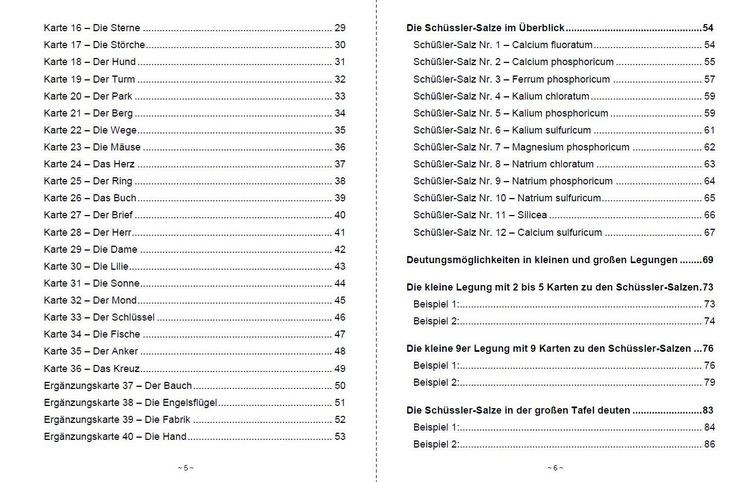Produktbild: Kartenlegen lernen mit 40x LENORMAND POWER Sch&uuml;ssler-Salze
