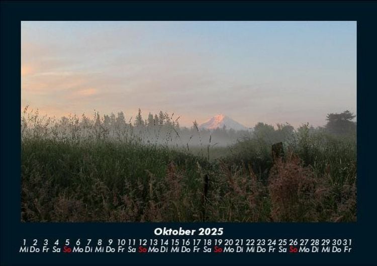 Produktbild: Berge 2025 Fotokalender DIN A5