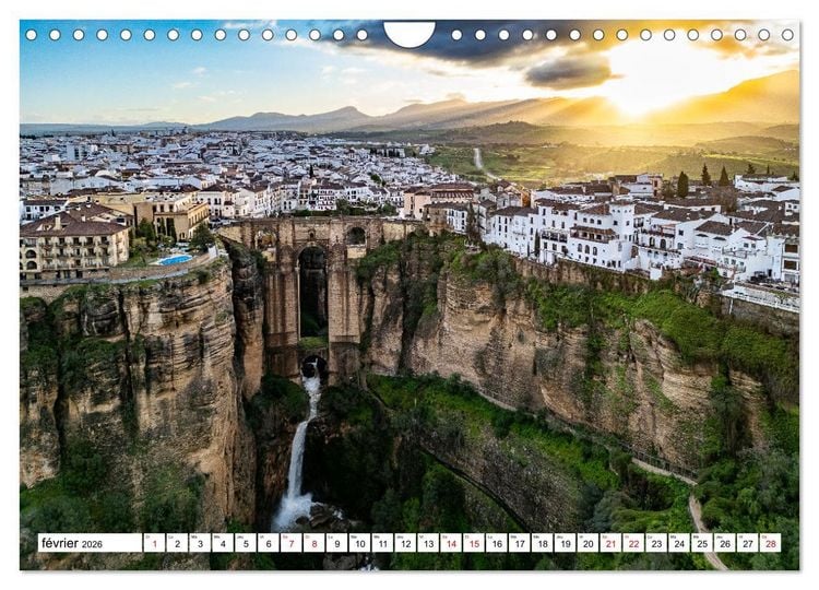 Produktbild: Sublimes paysages d'Espagne (Calendrier mural 2026 DIN A4 vertical), CALVENDO calendrier mensuel