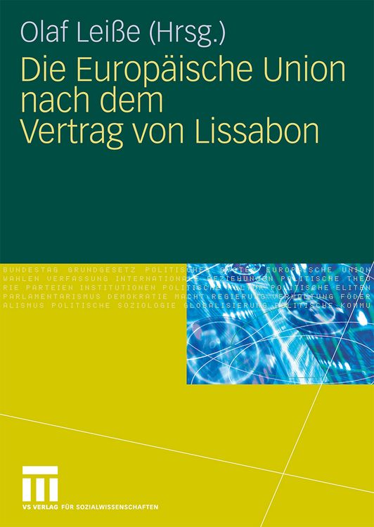 Produktbild: Die Europ&auml;ische Union nach dem Vertrag von Lissabon