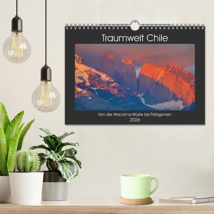 Produktbild: Traumwelt Chile (Wandkalender 2026 DIN A4 quer), CALVENDO Monatskalender
