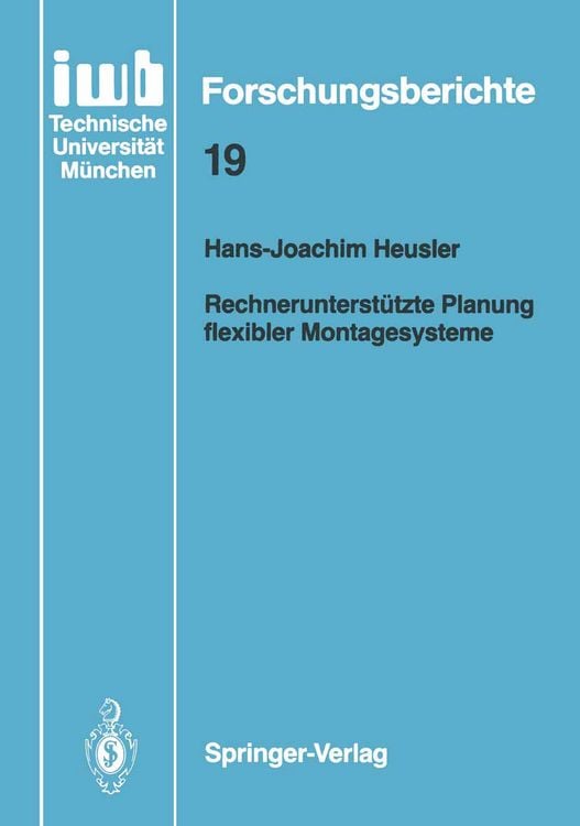 Produktbild: Rechnerunterst&uuml;tzte Planung flexibler Montagesysteme