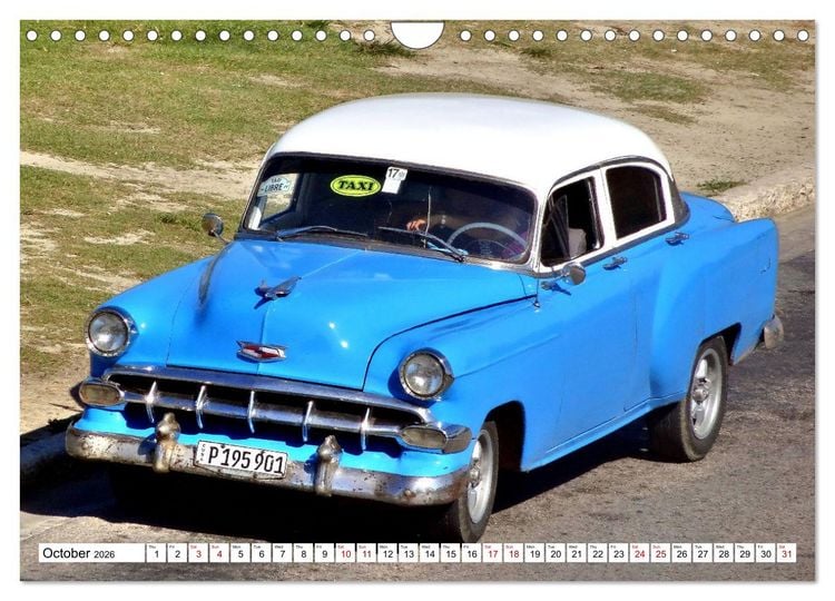 Produktbild: Chevy '54 - The car with the 5-tooth grille (Wall Calendar 2026 DIN A4 landscape), CALVENDO 12 Month Wall Calendar