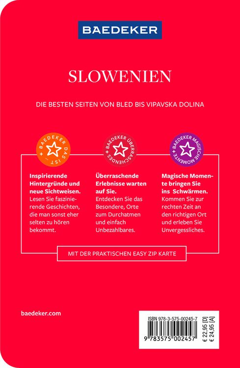 Produktbild: Baedeker Reisef&uuml;hrer Slowenien