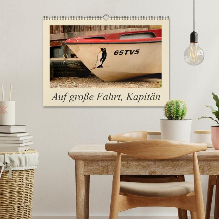Produktbild: Auf gro&szlig;e Fahrt, Kapit&auml;n (Wandkalender 2026 DIN A3 quer), CALVENDO Monatskalender
