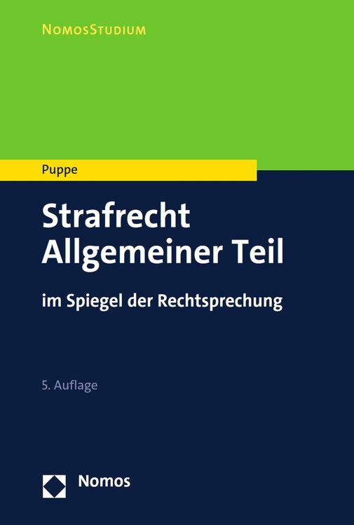 Produktbild: Strafrecht Allgemeiner Teil