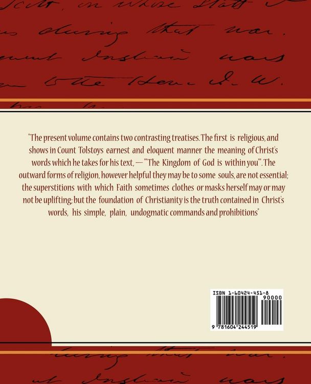 Produktbild: The Kingdom of God Is Within You and What Is Art?