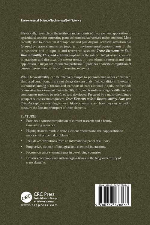 Produktbild: Trace Elements in Soil