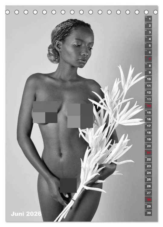 Produktbild: EROTIK FOTOART SEXY GIRLS (Tischkalender 2026 DIN A5 hoch), CALVENDO Monatskalender