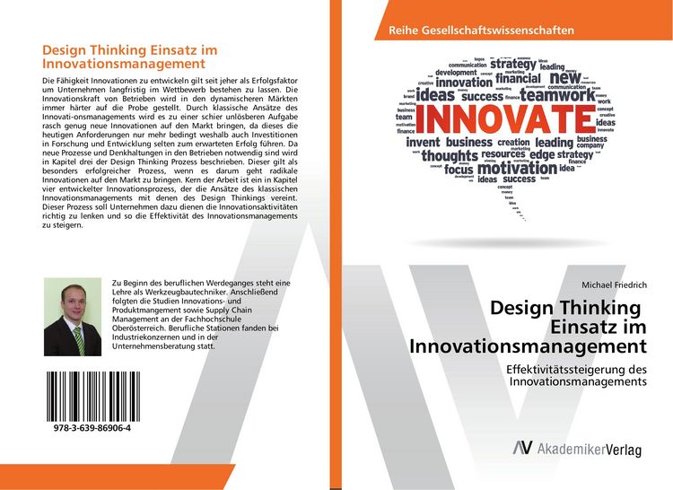 Produktbild: Design Thinking Einsatz im Innovationsmanagement