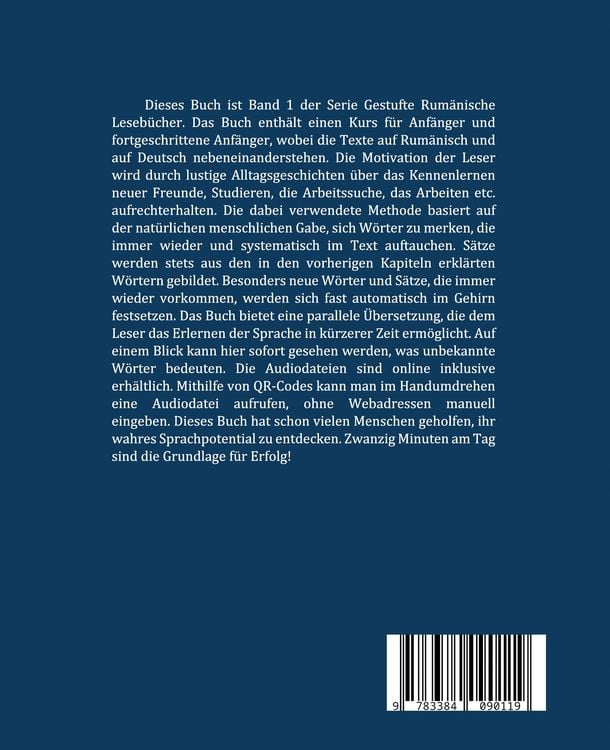 Produktbild: Lerne Rum&auml;nische Sprache: Das Erste Rum&auml;nische Lesebuch f&uuml;r Anf&auml;nger