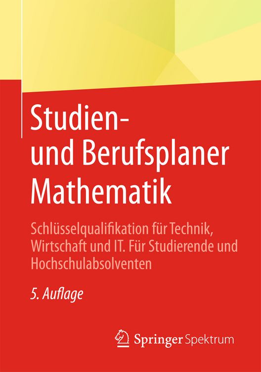 Produktbild: Studien- und Berufsplaner Mathematik