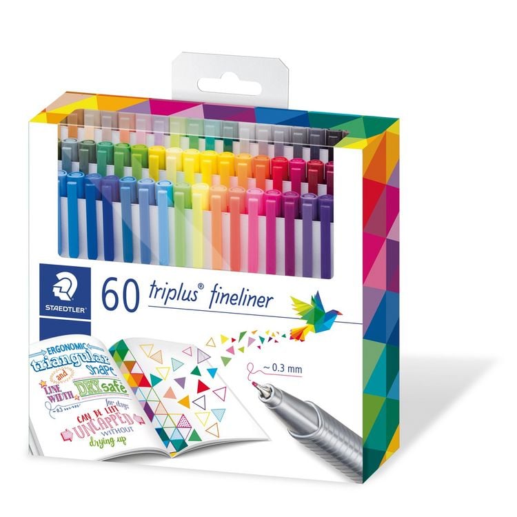 Produktbild: STAEDTLER Fineliner triplus 60er Set