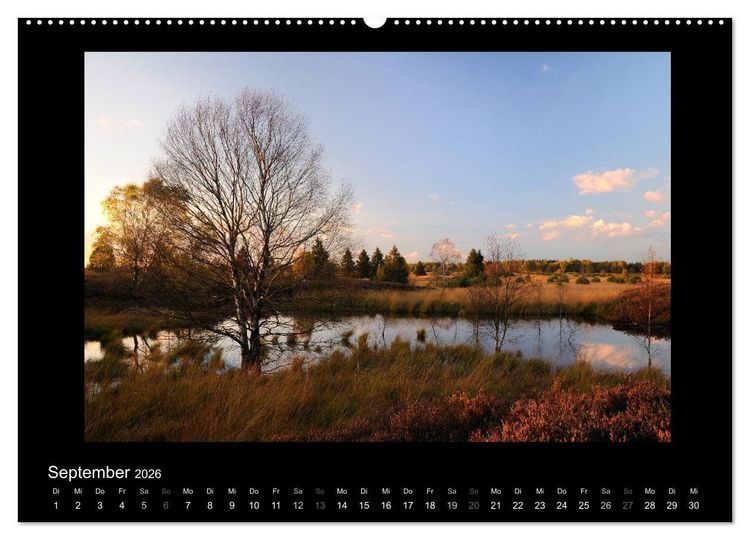 Produktbild: Hohes Venn und Ardennen (hochwertiger Premium Wandkalender 2026 DIN A2 quer), Kunstdruck in Hochglanz