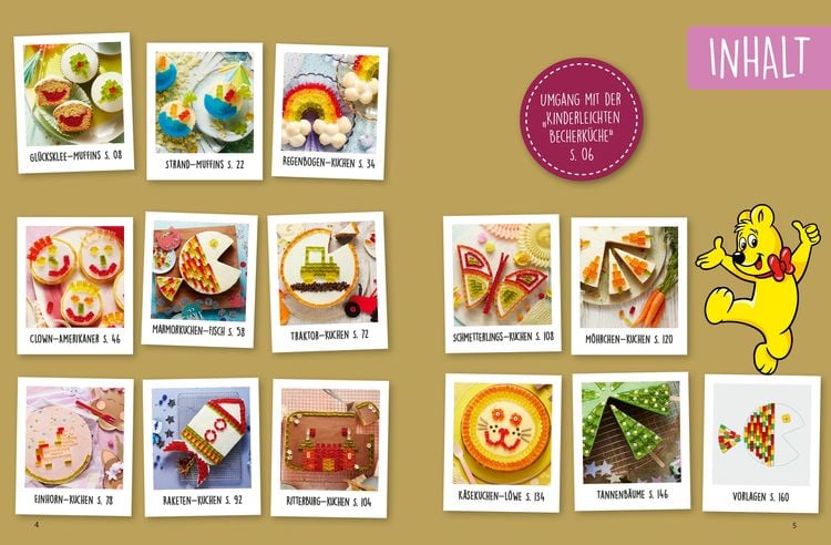 Produktbild: Kinderleichte Becherküche - Back Bunt mit den HARIBO Goldbären (Band 10)