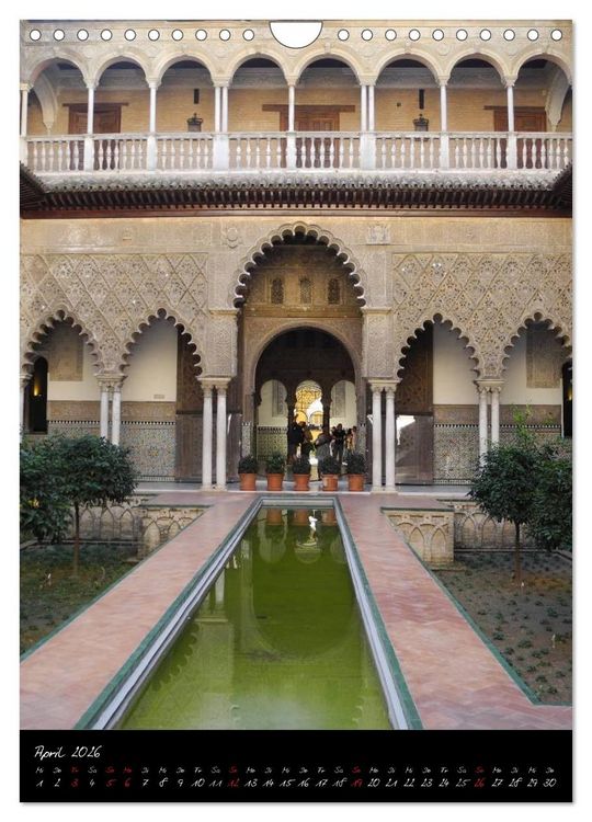 Produktbild: Sevilla (Wandkalender 2026 DIN A4 hoch), CALVENDO Monatskalender